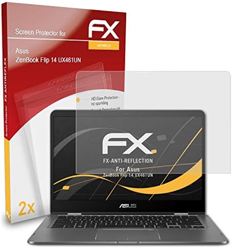 מגן מסך Atfolix התואם ל- Asus Zenbook Flip 14 UX461UN סרט הגנה על מסך, סרט מגן אנטי-רפלקטיבי וסופג זעזועים