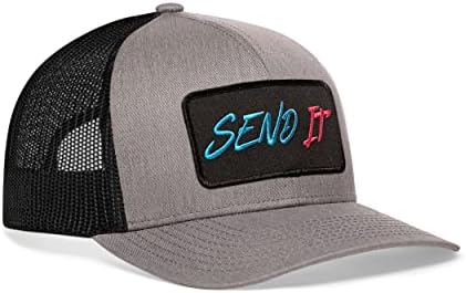 HAKA Trucker HAT - שלח את זה כובע, כובע חיצוני רשת לגברים ונשים, כובע בייסבול סנאפבק מתכוונן, כובע