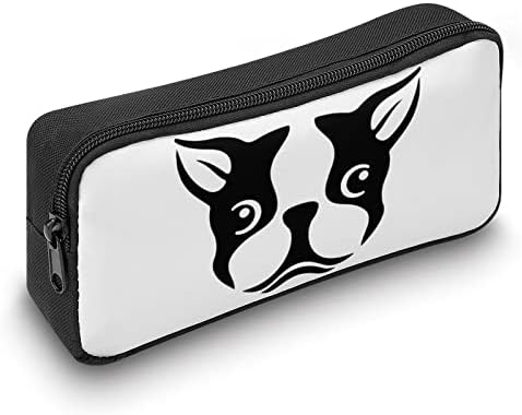 Boston Terriers Pencil Case Tab תיק קופסאות אחסון מארגן מארגן איפור איפור