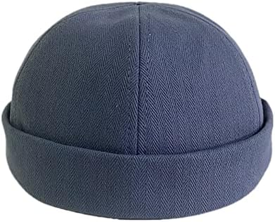 כובעים חסרי גזע כותנה דפוס דפוס כותנה צבעים מלאים מגולגלים כובע עוקק עם מתכוונן
