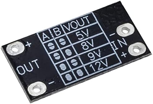 Pikis Multi-Function Mini Boost מודול שלב על לוח 5V/8V/9V/12V 1.5A מחוון LED DIY מודול מתח אלקטרוני
