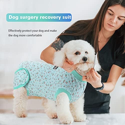 חליפת התאוששות לכלבים של ווננסה, חליפת סרבל תינוקות לחיות מחמד לאחר הניתוח, חליפת ניתוח לכלבים לפצעי