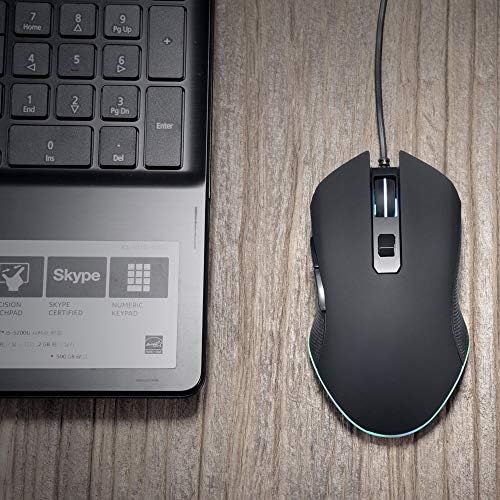 עכבר משחקים קווית החדש הוביל עכבר מחשב עכבר גיימר שקט אופטי עכברים עם תאורה אחורית עבור מחשב נייד מחשב