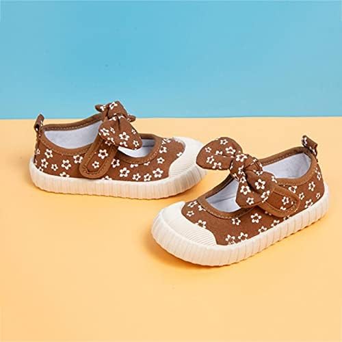 פעוטות גומי פעוט ילד פרחוני בד מודפס בד טיול תינוק נעלי תינוק נעלי תינוק נעליים