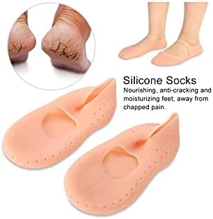 סיליקון גרביים, לחות ג ' ל גרבי רגל אנטי פיצוח מגן רגל טיפול כלי מניעת גרבי עבור יבש רגליים קרסוליים