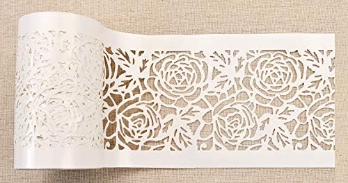פרימה שיווק עיצוב מחדש מקל וסגנון סטנסיל רול 4 אקס 15-תה, תה גן ורדים