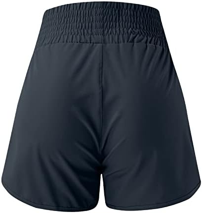 מכנסיים קצרים מזדמנים לנשים טרקלין קיץ נוח בצבע טהור מכנסי חוף קצרים רופפים מתאימים מכנסיים