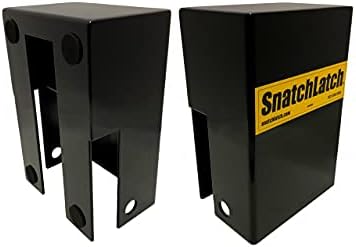 Snatchlatch - מנעול דלת לקרוואן כבד - מכשיר נגד גניבה - לשימוש עם תפס סגנון בר -בר בלבד - נגררים לשירותים,