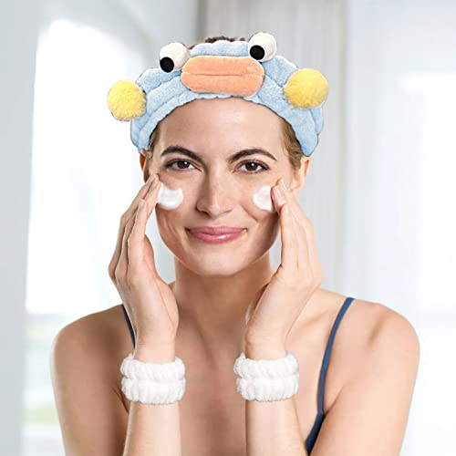3 יחידות סרטי ראש לנשים איפור בגימור לטיפוח העור סרטי ראש ספא בגימור עבור כביסה פנים והתאמה סרטי
