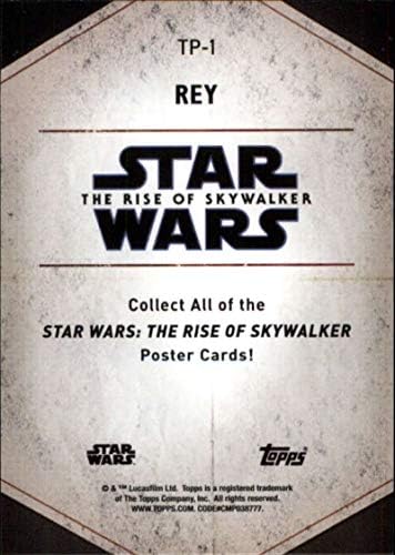 2020 Topps מלחמת הכוכבים העלייה של Skywalker Series 2 כרזות תווים TP-1 כרטיס מסחר ריי