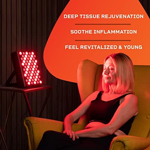 LifePro Rumblex פלוס 4D צלחת רטט מכונה אימון ומכשיר לטיפול אור אינפרא אדום להקלה על גוף, התאוששות