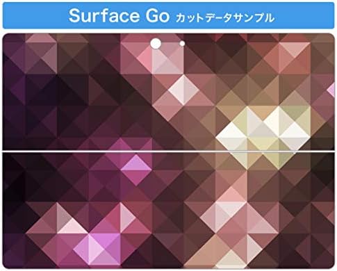 כיסוי מדבקות Igsticker עבור Microsoft Surface Go/Go 2 אולטרה דק מגן מדבקת גוף עורות 002250 דפוס ורוד