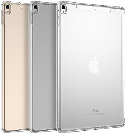 ATIC CASE FIT חדש IPAD AIR 10.5 2019/iPad Pro 10.5 2017, פרימיום רך TPU שקוף כיסוי גב גומי עור פגוש גמיש,
