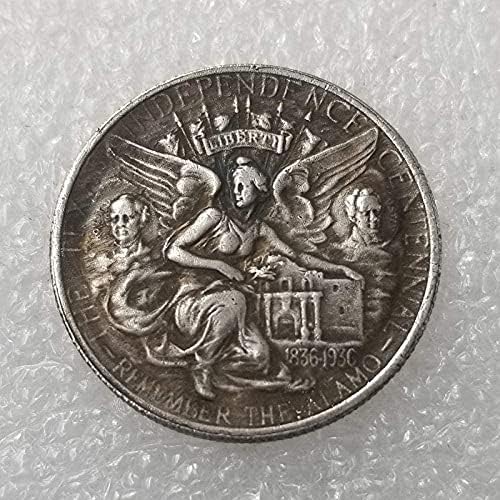מטבע אתגר מלאכות עתיקות 1828 פליז איטלקי מצופה כסף הוא אוסף מטבעות זיכרון ישן 17988