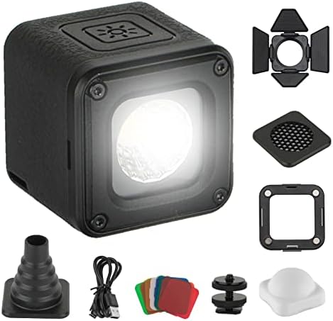 Smallrig RM01 Mini LED וידאו קליל תאורה ניידת אטומה למים עם 8 מסנני צבע, צילום מילוי לעמעום אור 5600K CRI95