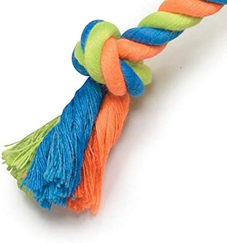 צעצועים צבעוניים לכלבים אדירים בצבע בהיר חבל קשוח חבל טוג 12 אורך