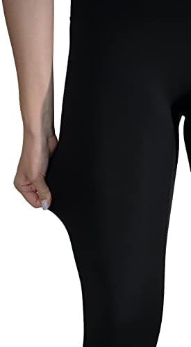 חותלות אימון רכות של נשים כוללות נשים בקרת בטן יוגת הרמה על הכנס מכנסיים שחור