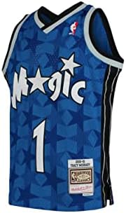 Outstuff Tracy McGrady Orlando Magic NBA Mitchell & Ness הנוער סווינגמן ג'רזי - כחול