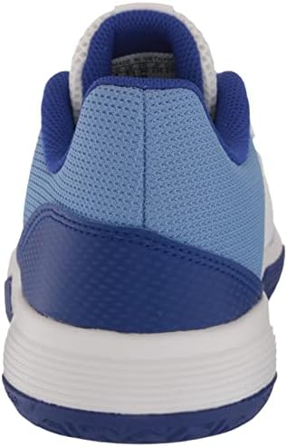 נעל טניס של אדידס קורטפלש, נענע לבן/דופק/כחול צלול, 12.5 ארהב יוניסקס ילד קטן