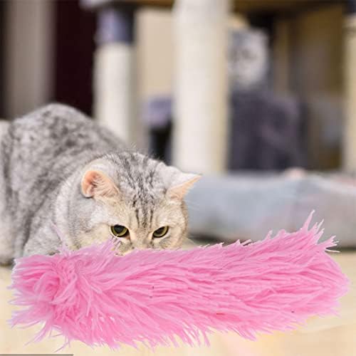 Ipetboom 6 pcs חתול חתול צעצועים לחתול כרית חתול צעצוע אינטראקטיבי בועט חתול צעצוע בד קטיפה בעיטה מקלות