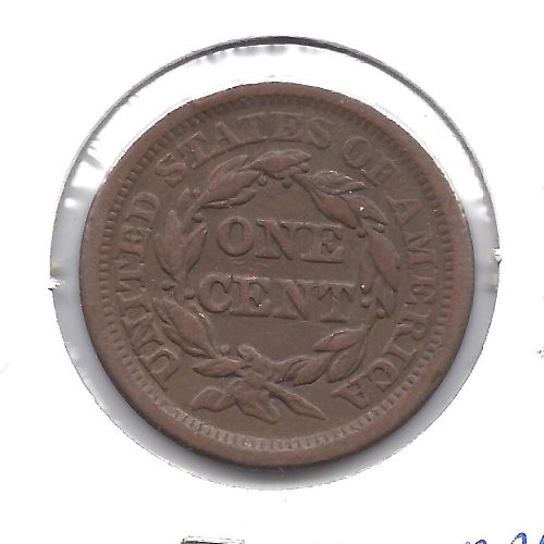 1854 * VF * סנט גדול