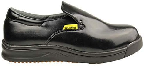 DDTX להחליק שמן עמיד בשמן נעלי עבודה בגברים שחור/לבן
