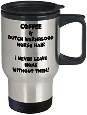 ספל נסיעות סוסים בהולנדי חם -הולנדי - כוס קפה תה מצחיק וחמוד - מושלם לנסיעות ומתנות