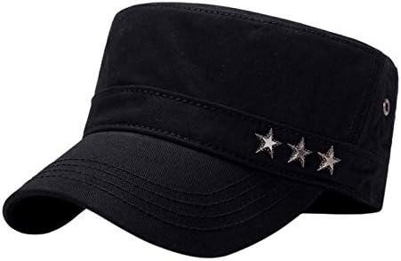 יאנגי כובע כובע צבאי בסיסי כובע סגנון צבאי יוניסקס פנטגרם כובע בייסבול יומיומי כובע צבא צבאי יומיומי