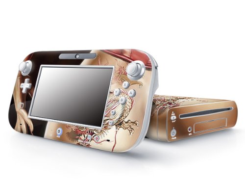 דרקון נינטנדו Wii U מדבקת עור מדבקה מדבקה מגן