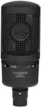 סדרת Audio Concourse Series TAC300 מיקרופון מעבה קרדיואיד, סרעפת גדולה להקלטה ווקאלית, פודקאסטים וסטרימינג,
