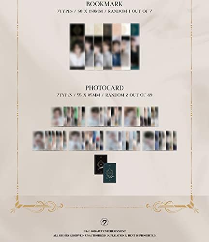 JYP ENT GOT7 - אלבום צבע+סט פוטו -כרטיסים נוסף,