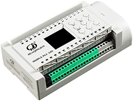 פלט ממסר 16-out פלט PLC כניסות אנלוגיות פלט 0-20 0-10V עם RS485 PLC לתכנות למסך מגע