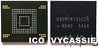 Anncus H26M78103CCR EMMC BGA153 64GB טלפון NAND זיכרון פלאש IC אחסון שבב סיכות כדור מלחמה -