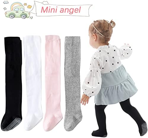 מיני מלאך טייץ תינוקות ללא החלקה לתינוקות טייץ 'רגיל/חותלות למראה נעליים גרביונים חלקים חותלות כותנה