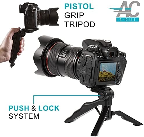 תאי A-55 ממ צרור אביזר עבור Nikon D3400 D3500 D5500 D5600 D7500 ועוד עם כרטיס זיכרון של 128 ג'יגה-בייט,