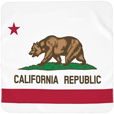 דגל קליפורניה שמיכה לתינוק מקבלת שמיכה לתינוקות לכיסוי יילוד עטיפת פעוטון