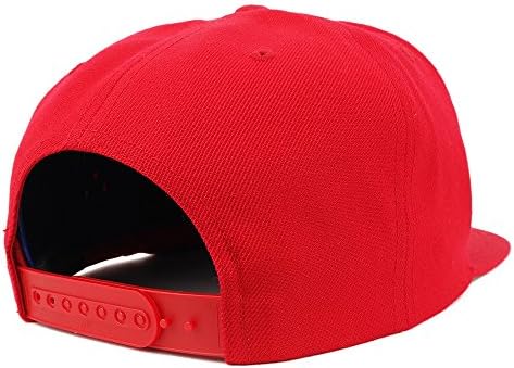 טרנדי הלבשה חנות מספר 25 רקום סנפבק כובע בייסבול שטוח