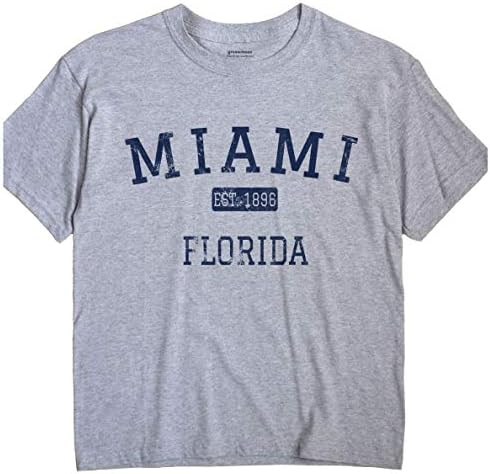 חולצת טריקו של מיאמי פלורידה וינטג 'EST