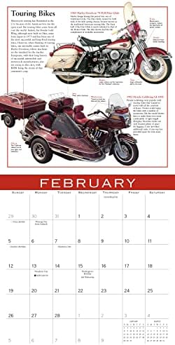 לוח האופנוע האולטימטיבי 2023 לוח הקיר, 12 x 12