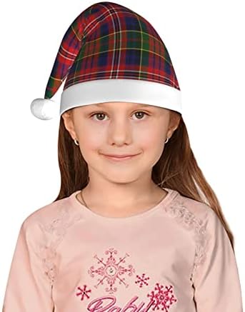 חג המולד כובע, חג המולד חג כובע לילדים, יוניסקס קלאסי סנטה כובע עבור חג המולד לשנה חדשה המפלגה