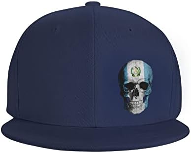 דגל Zusolf Guatemala גואטמלה גולגולת שטר שטוחה כובע סנאפבק כובעי כובעי כובע בייסבול כובעי משאיות בייסבול
