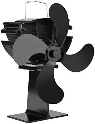 שיזם שחור 4 שקט מנועים חום מופעל מסתובב חם/מחומם אוויר אקו תנור מאוורר עבור גז אז עץ יומן תנורי