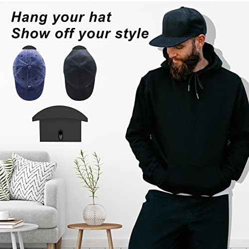 כובע ווי קיר - מדפי כובע בייסבול כובעי ארגונית קאובוי כובע מתלה תצוגת כובע מחזיק כובע קולבי ארון