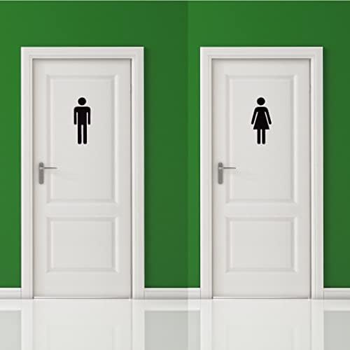 אמין גברים של חדר נשים של חדר מדבקות לחדרי אמבטיה חדרי שירותים חדרי הלבשה ברים חנויות עסקים