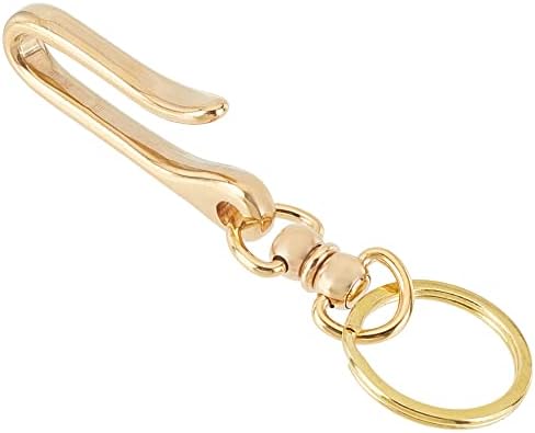 Ph pandahall 1 pcs u צורה מחזיק מפתח מפתח פליז מוצק מפתחות מפתחות זהב u-fish ke-fish טבעת טבעת