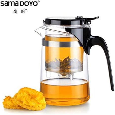 Samadoyo Sama Doyo Sag-08 קומקום גונגפו בדרגה גבוהה וספל 500 מל כוס תה ארט בורוסיליקט זכוכית רופפת יצרנית תה