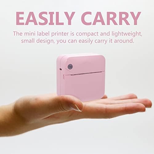 סטובוק נייד תמונה מדפסות 1 סט של תווית מדפסת אלחוטי מיני כיס טלפון חכם תווית יצרנית כיס מכונה