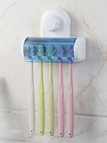 מקלחת אבז'ח מקלחת אחסון מקלחת מקלחת מקלחת קאדי 1 PC כוס יניקה מברשת שיניים מחזיקת אמבטיה