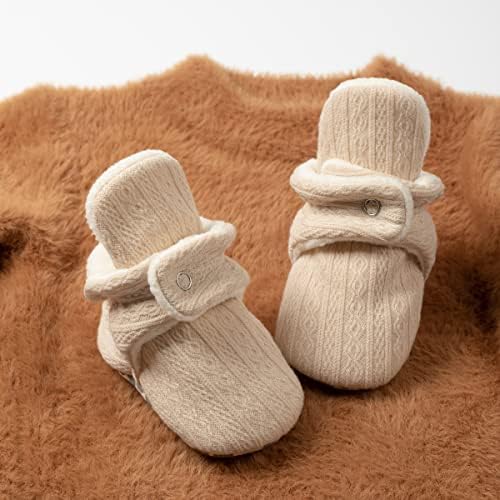 Babelvit יילוד תינוק ילד ילדה פליס רך שלל נשאר על נעלי בית תינוקות גרביים נעליים נעליים ללא החלקה פעוטות