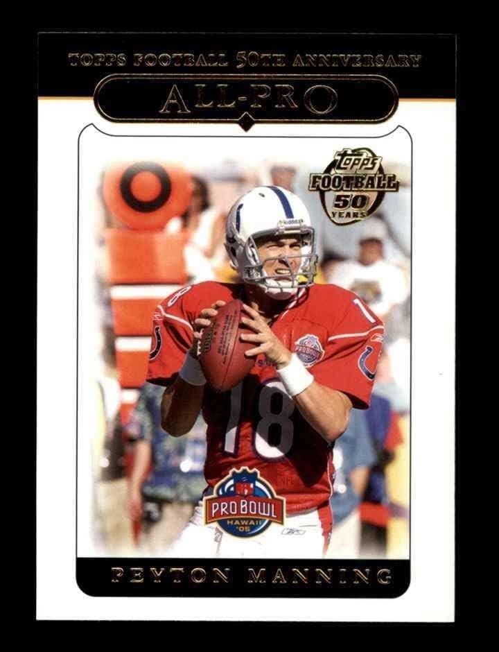 2005 Topps 332 All-Pro Peyton Manning Indianapolis Colts NM/MT Colts Tennessee
